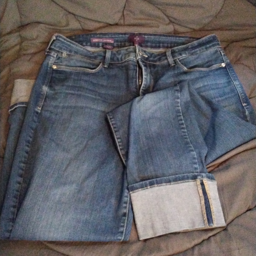 NYDJ Women's Loena Boyfriend Jeans. Size 14W - Picture 2 of 8